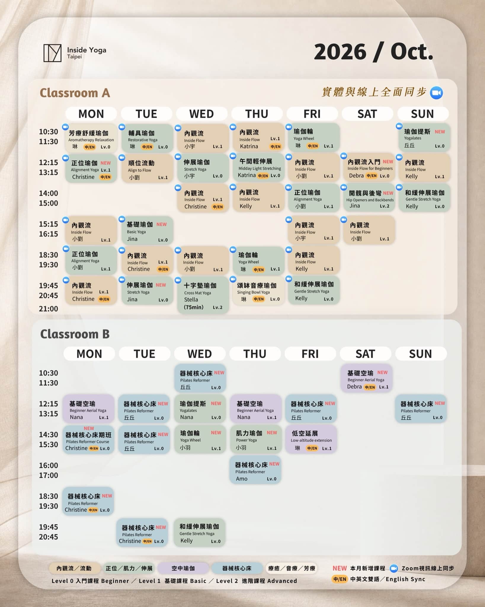 Class Plan